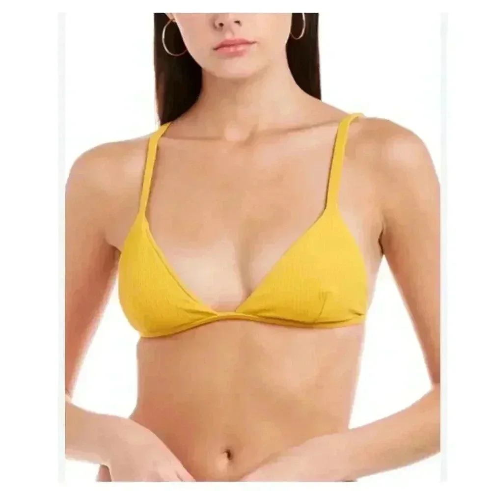 Andie x Claire The Gold Coast Top Swim Ribbed Women size Large Brand New w/ tags